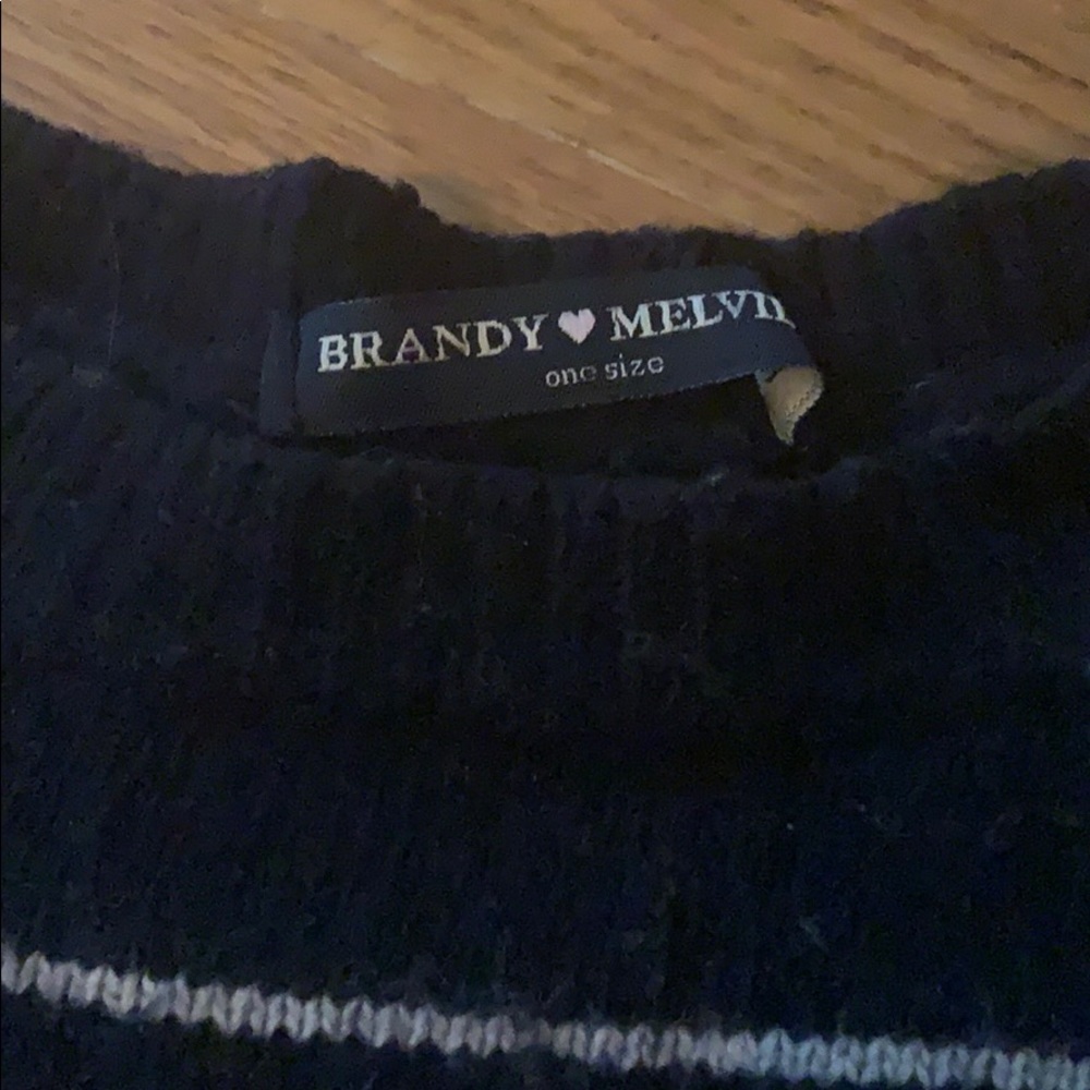 brandy melville striped sweater